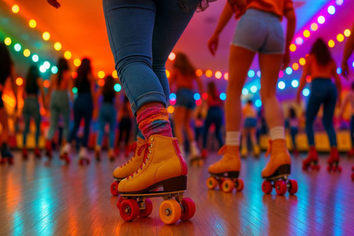 Wheels & Feet Roller Skating Disco Open Session  (13 &Over)