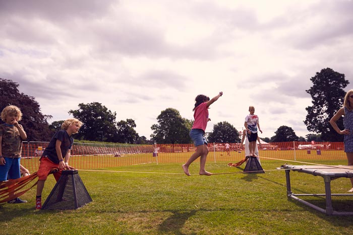 Slacklining 