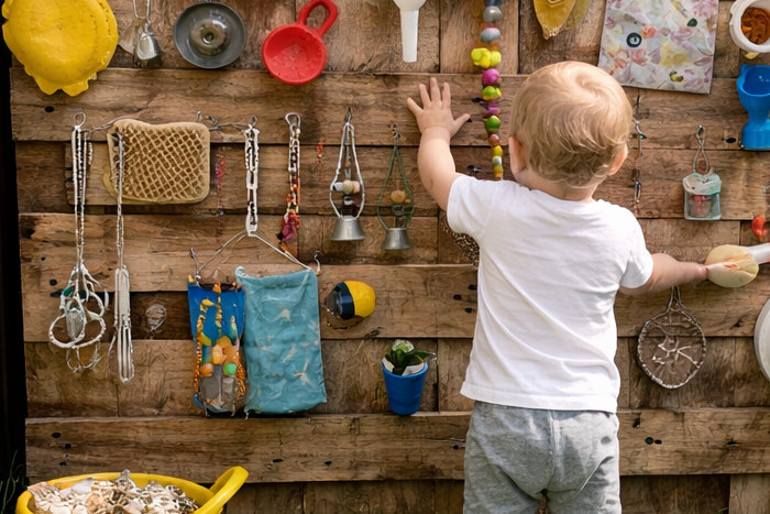 Outdoor Water and Sensory Walls 