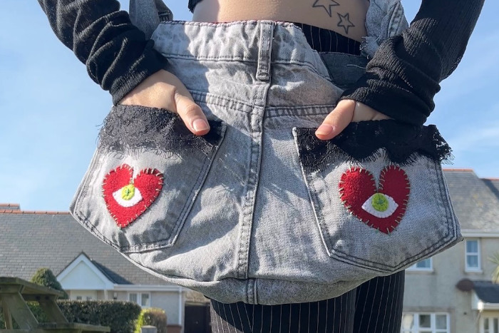 Upcycled Denim Tote Bags