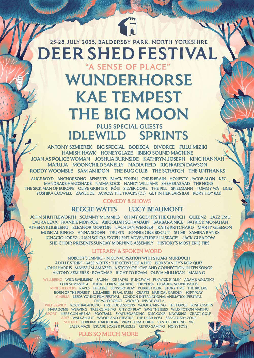 Line up poster